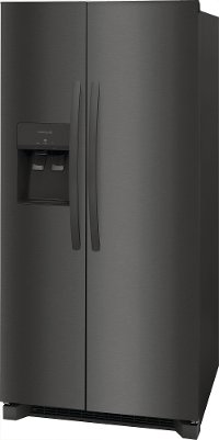 FRSS2323AD Frigidaire Side by Side Refrigerator - 22.3 cu. ft., 33 Inch Black Stainless Steel-3