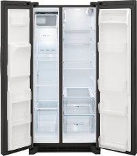 FRSS2323AD Frigidaire Side by Side Refrigerator - 22.3 cu. ft., 33 Inch Black Stainless Steel-4