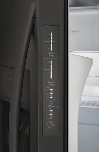 FRSS2323AD Frigidaire Side by Side Refrigerator - 22.3 cu. ft., 33 Inch Black Stainless Steel-6