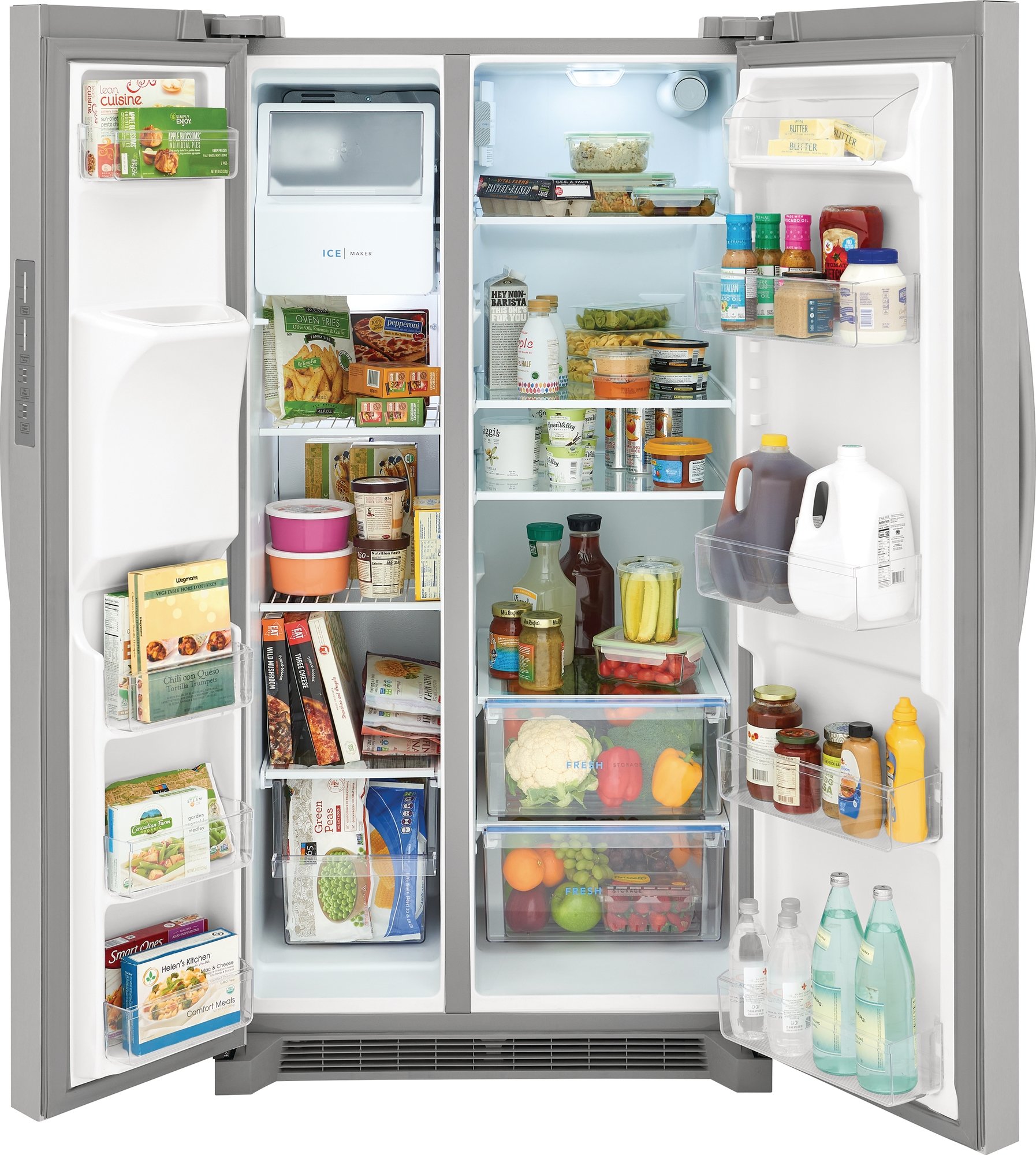 FRSS2623AS Frigidaire 25.6 cu ft Side-by-Side Refrigerator - 36 W Stainless Steel-4