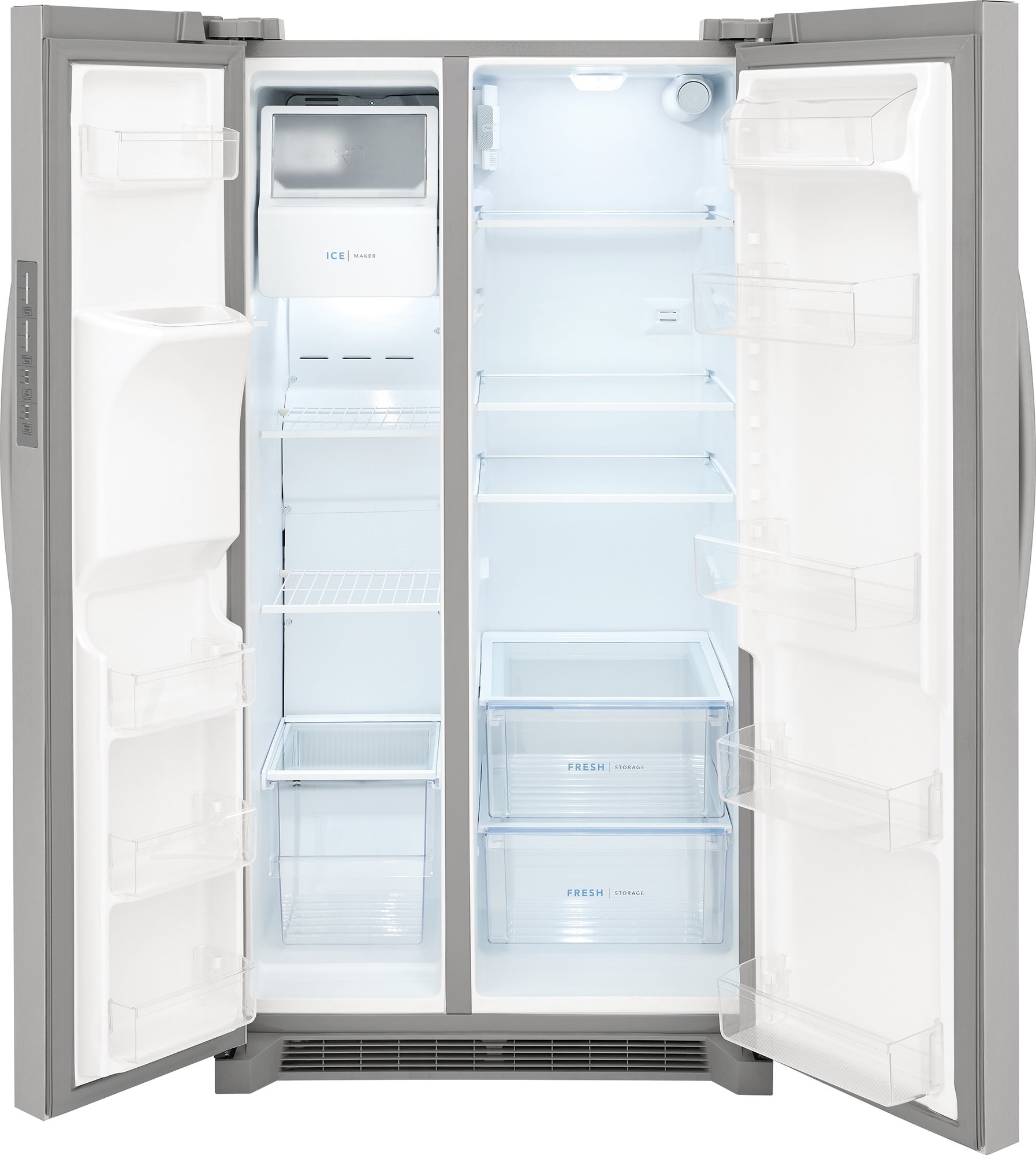 FRSS2623AS Frigidaire 25.6 cu ft Side-by-Side Refrigerator - 36 W Stainless Steel-7