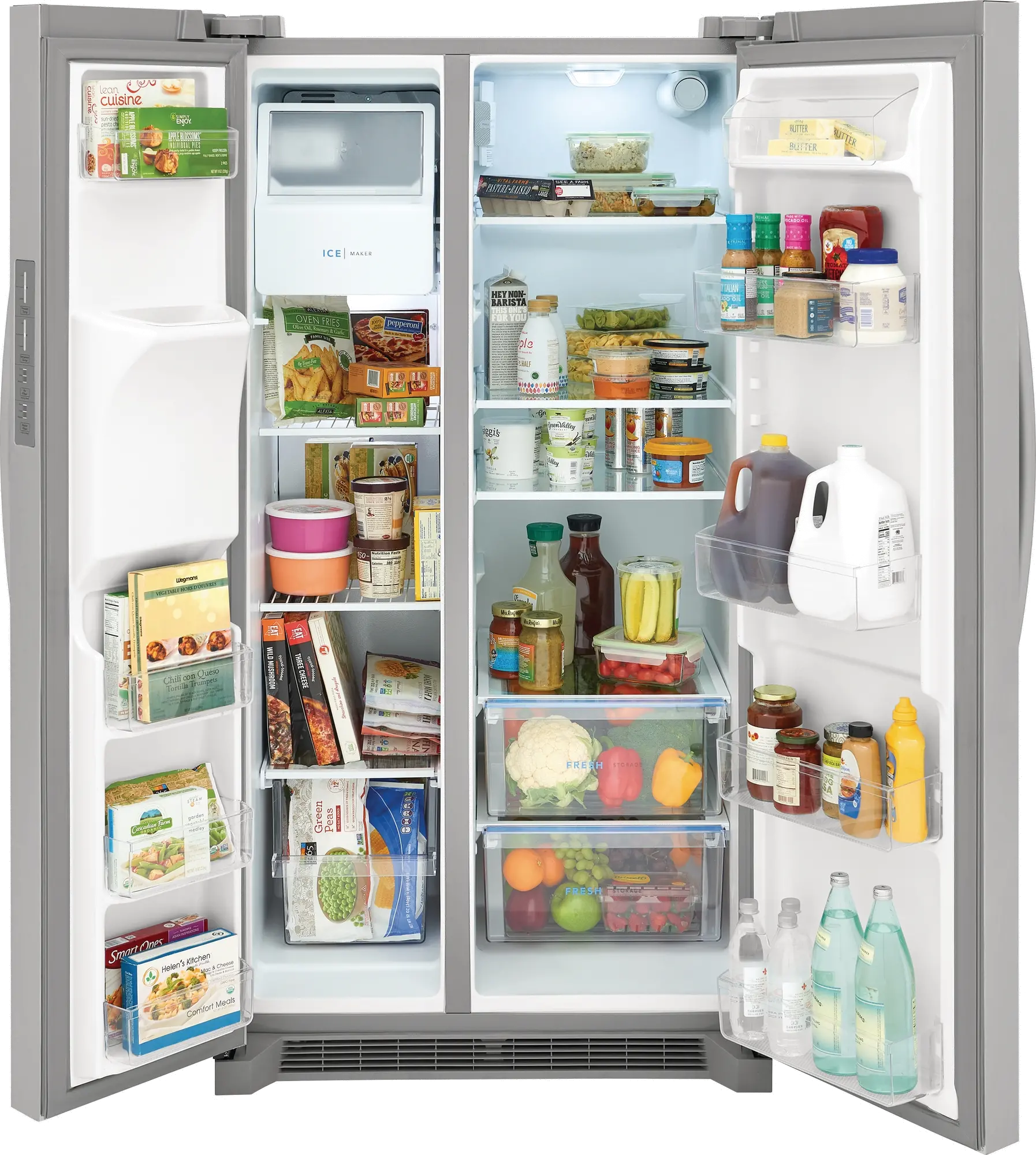 FRSS2623AS Frigidaire 25.6 cu ft Side by Side Refrigerator - Stainless Steel-4