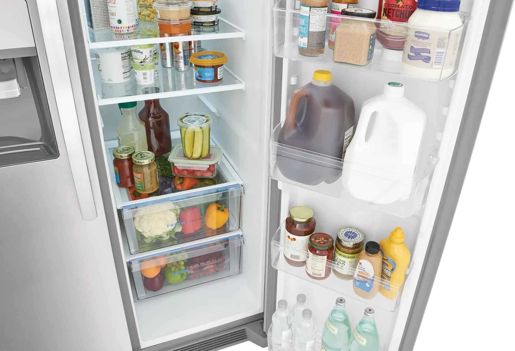 FRSS2623AS Frigidaire 25.6 cu ft Side by Side Refrigerator - Stainless Steel-5