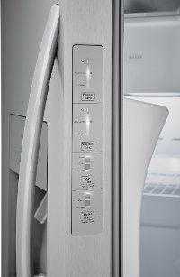FRSS2623AS Frigidaire Side-by-Side Refrigerator - 36 Inch, 25.6 cu. ft., Stainless Steel-3