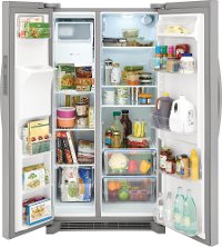FRSS2623AS Frigidaire Side-by-Side Refrigerator - 36 Inch, 25.6 cu. ft., Stainless Steel-4