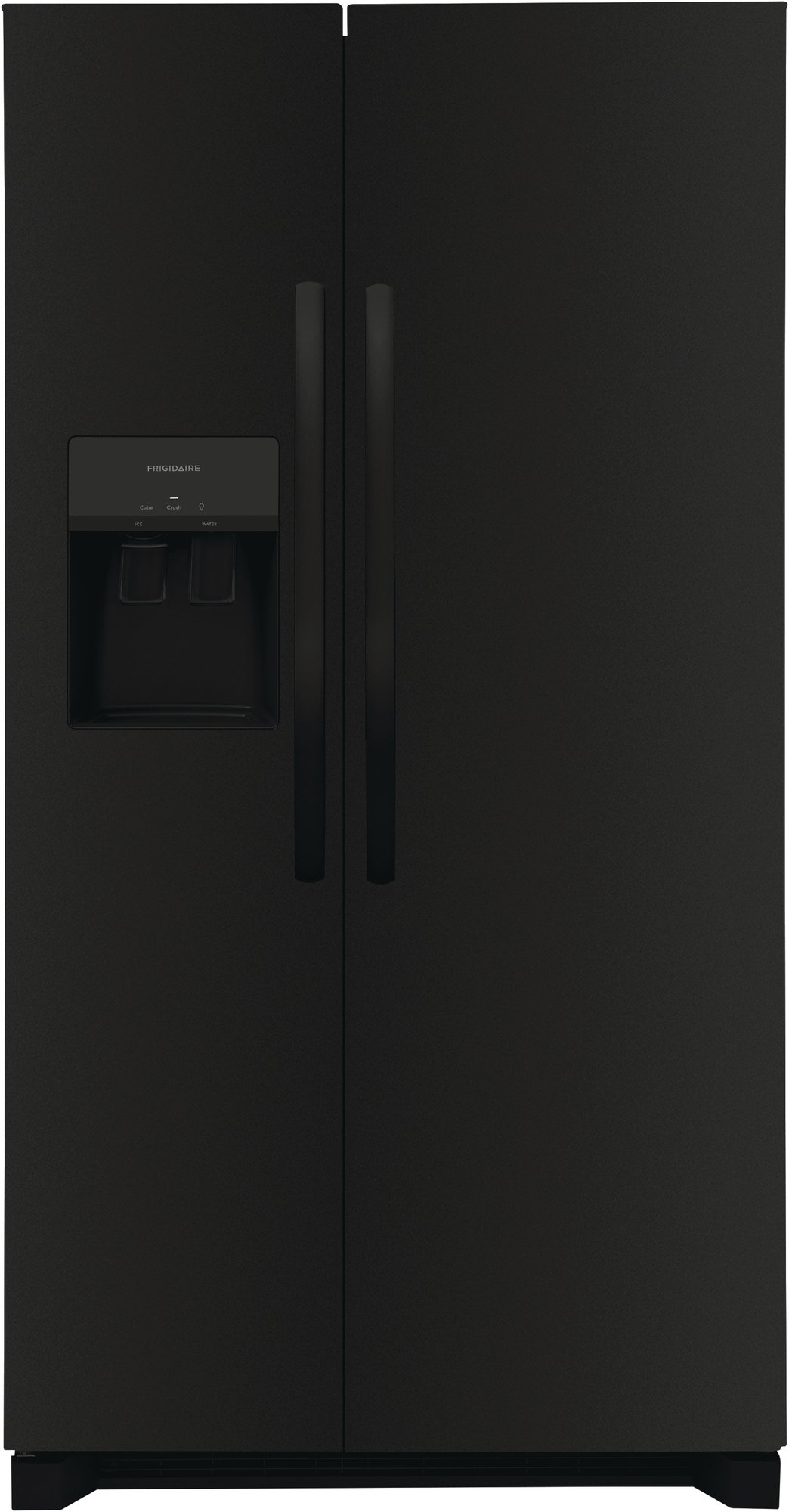 FRSS2623AB Frigidaire 36 Inch Side by Side Refrigerator - 25.6 cu. ft., Black-1
