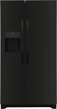 FRSS2623AB Frigidaire 36 Inch Side by Side Refrigerator - 25.6 cu. ft., Black