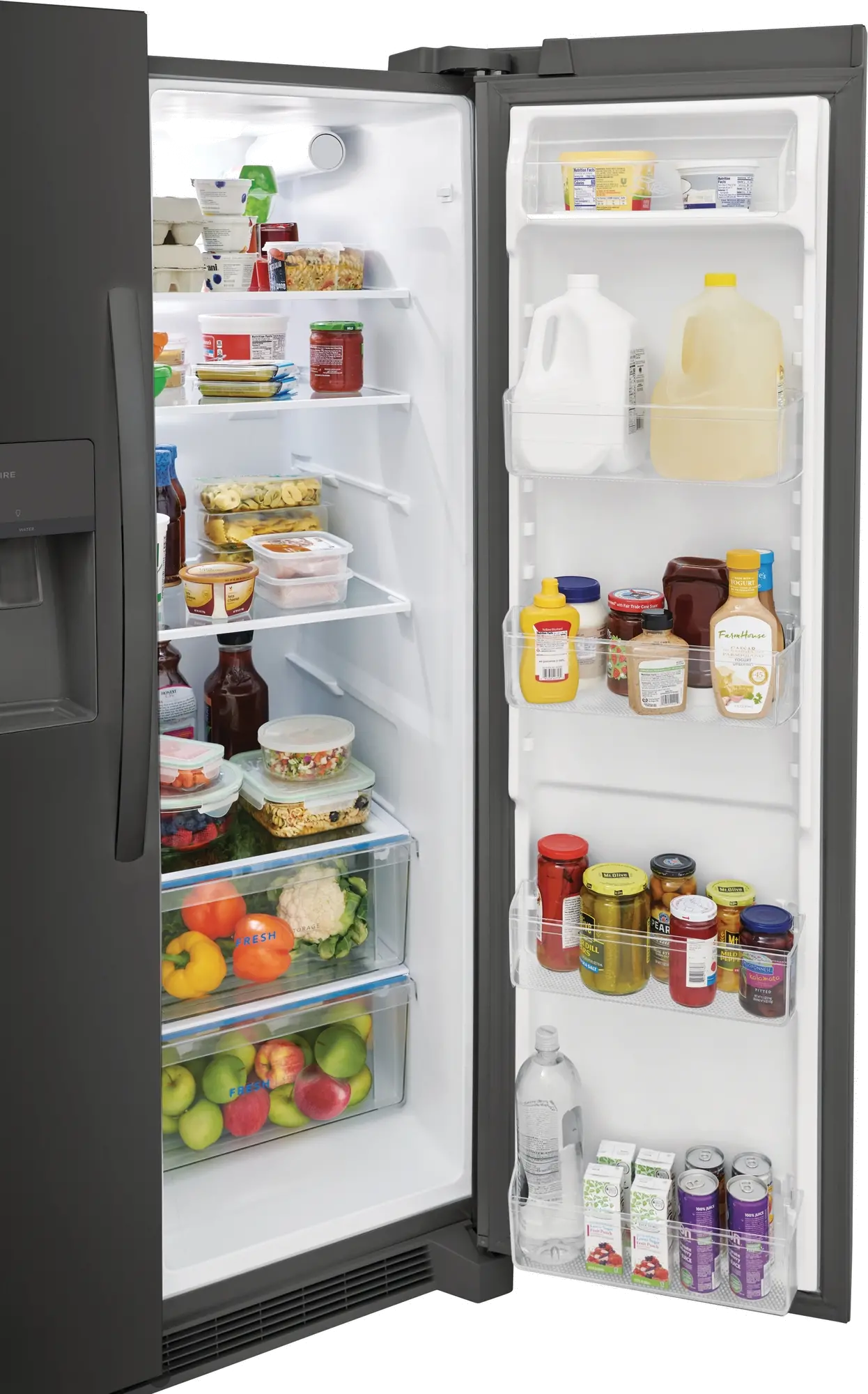 FRSS2623AD Frigidaire 25.6 cu ft Side by Side Refrigerator - Black Stainless Steel-13