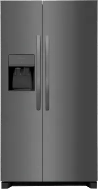 FRSS2623AD Frigidaire 25.6 cu ft Side by Side Refrigerator - Black Stainless Steel
