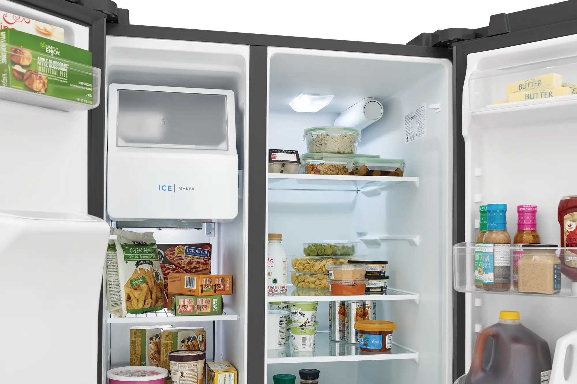 FRSS2623AD Frigidaire 25.6 cu ft Side by Side Refrigerator - Black Stainless Steel-6