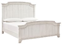 Classic Cottage Whitewash Queen Bed - Chantilly-4