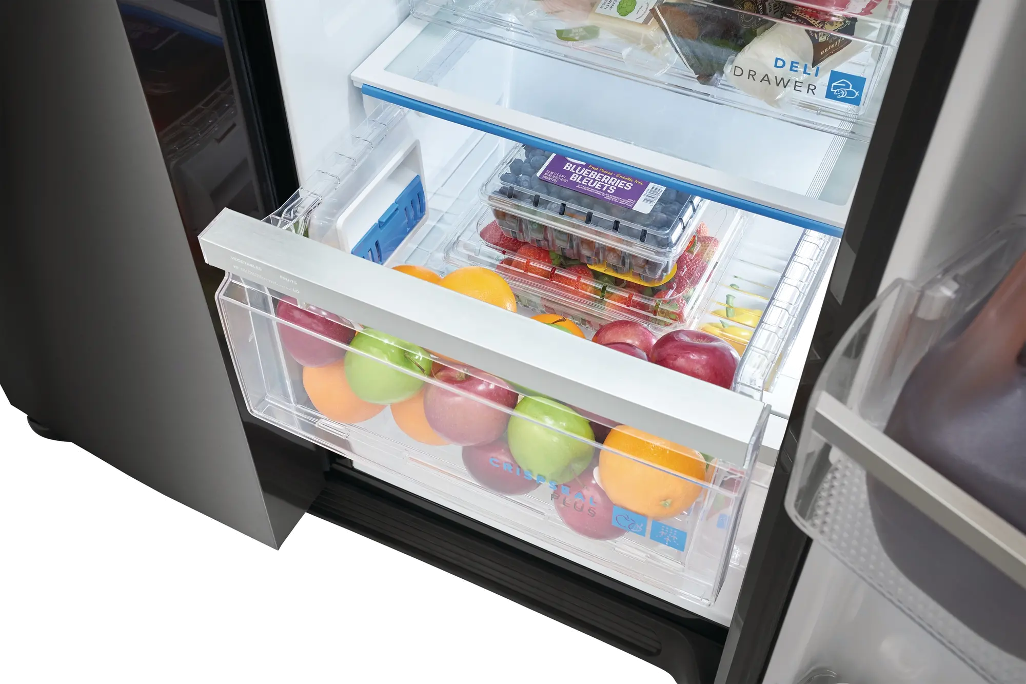 GRSC2352AD Frigidaire Gallery 22.3 cu ft Side by Side Refrigerator - Counter Depth Black Stainless Steel-7