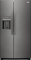 GRSC2352AD Frigidaire Gallery Counter Depth Side by Side Refrigerator - 22.3 cu. ft., 36 Inch Black Stainless Steel