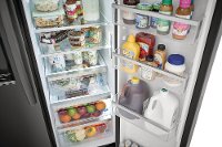 GRSC2352AD Frigidaire Gallery Counter Depth Side by Side Refrigerator - 22.3 cu. ft., 36 Inch Black Stainless Steel-2