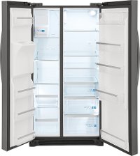 GRSC2352AD Frigidaire Gallery Counter Depth Side by Side Refrigerator - 22.3 cu. ft., 36 Inch Black Stainless Steel-5
