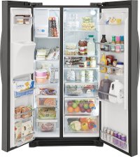 GRSC2352AD Frigidaire Gallery Counter Depth Side by Side Refrigerator - 22.3 cu. ft., 36 Inch Black Stainless Steel-6