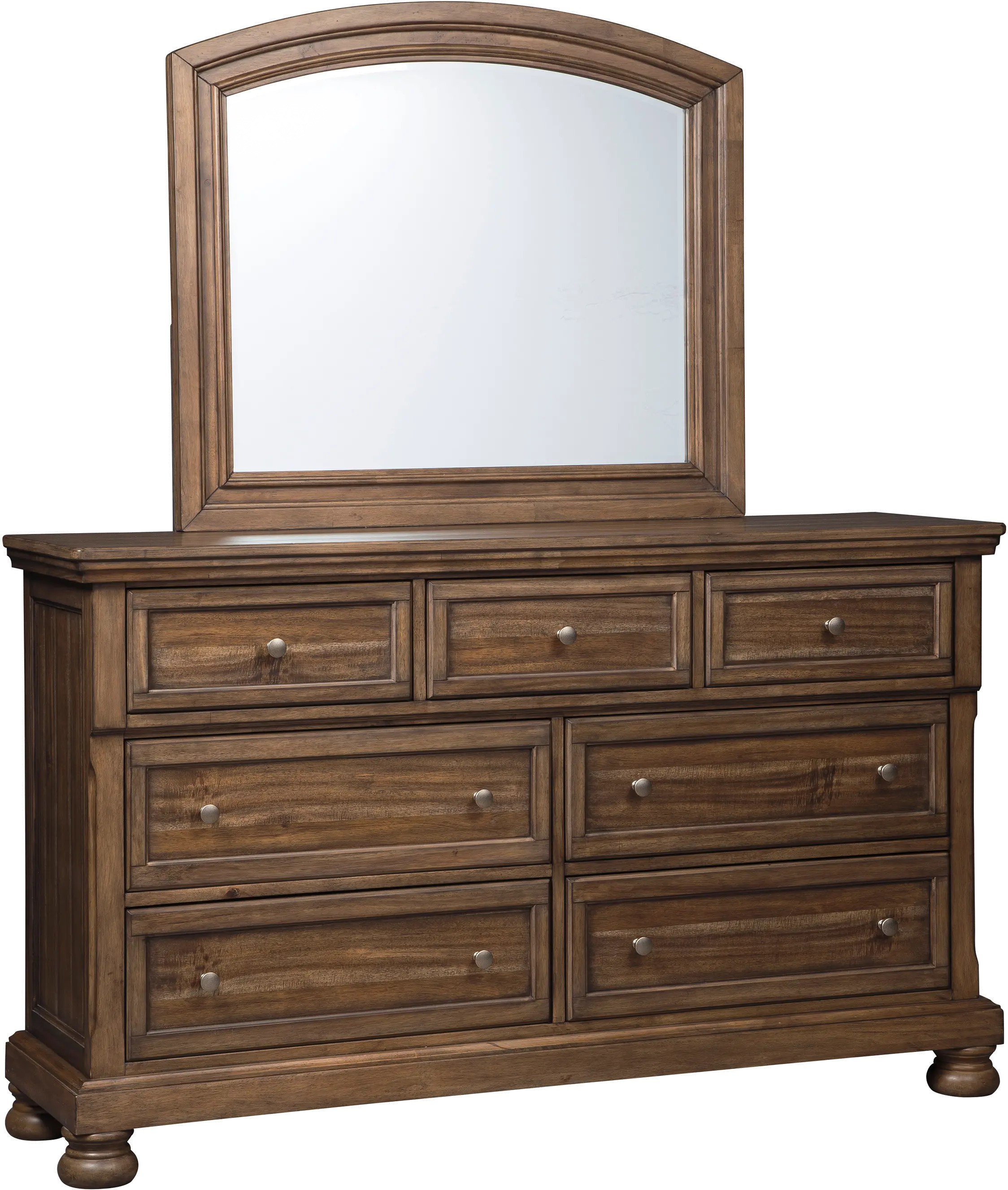 Branburry Tobacco Brown Dresser-2