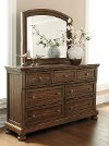 Traditional Tobacco Brown Dresser - Branburry