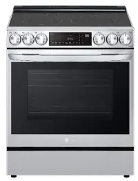 LSEL6335F LG 30 Inch Smart Electric Range with InstaView Window - 6.3 cu. ft., Stainless Steel