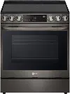 LSEL6335D LG 6.3 cu ft Electric Range with InstaView - Black Stainless Steel