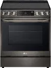 LSEL6335D LG 6.3 cu ft Electric Range with InstaView - Black Stainless Steel