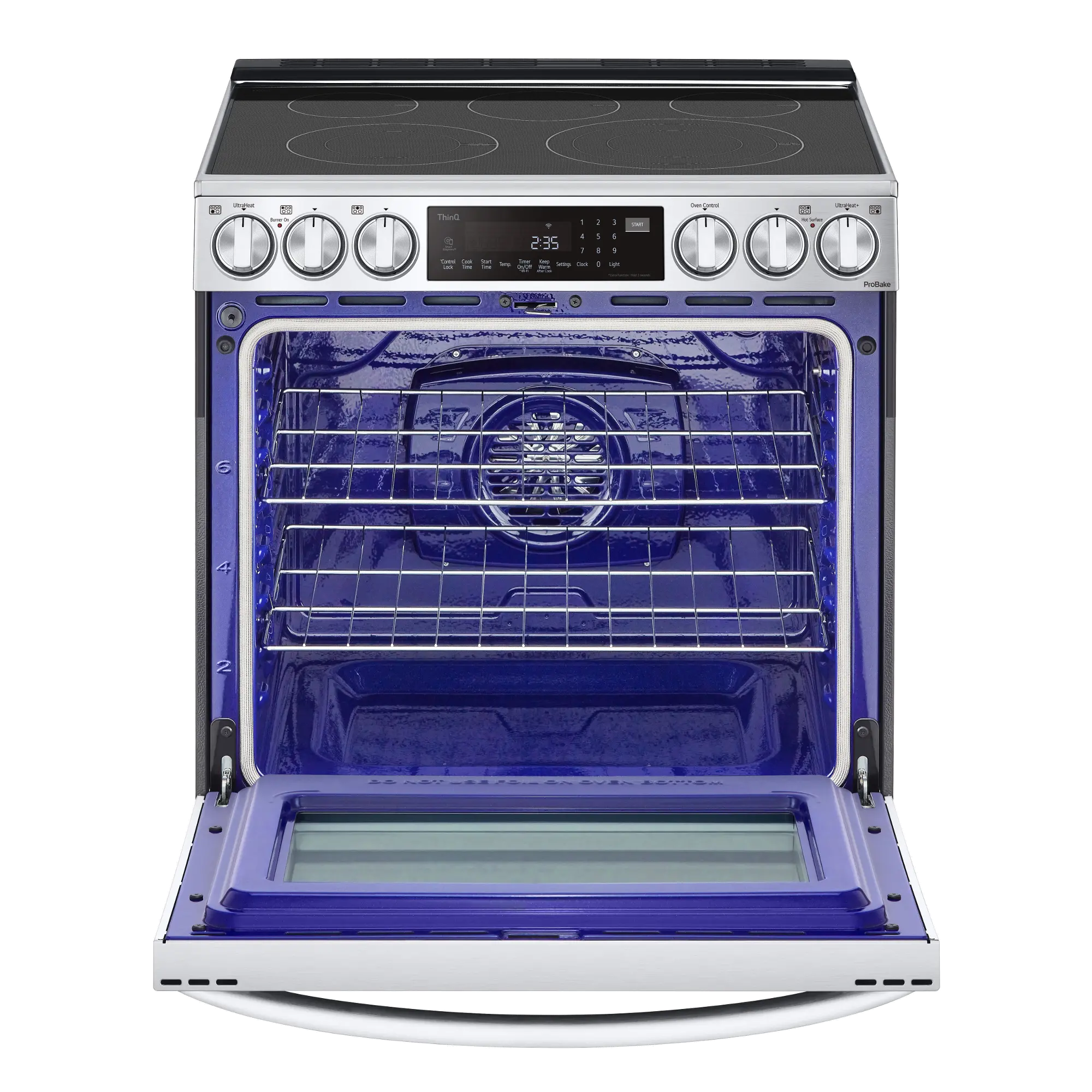 LSEL6337F LG 30 Inch Smart Electric Range with InstaView Window - 6.3 cu. ft., Stainless Steel-4