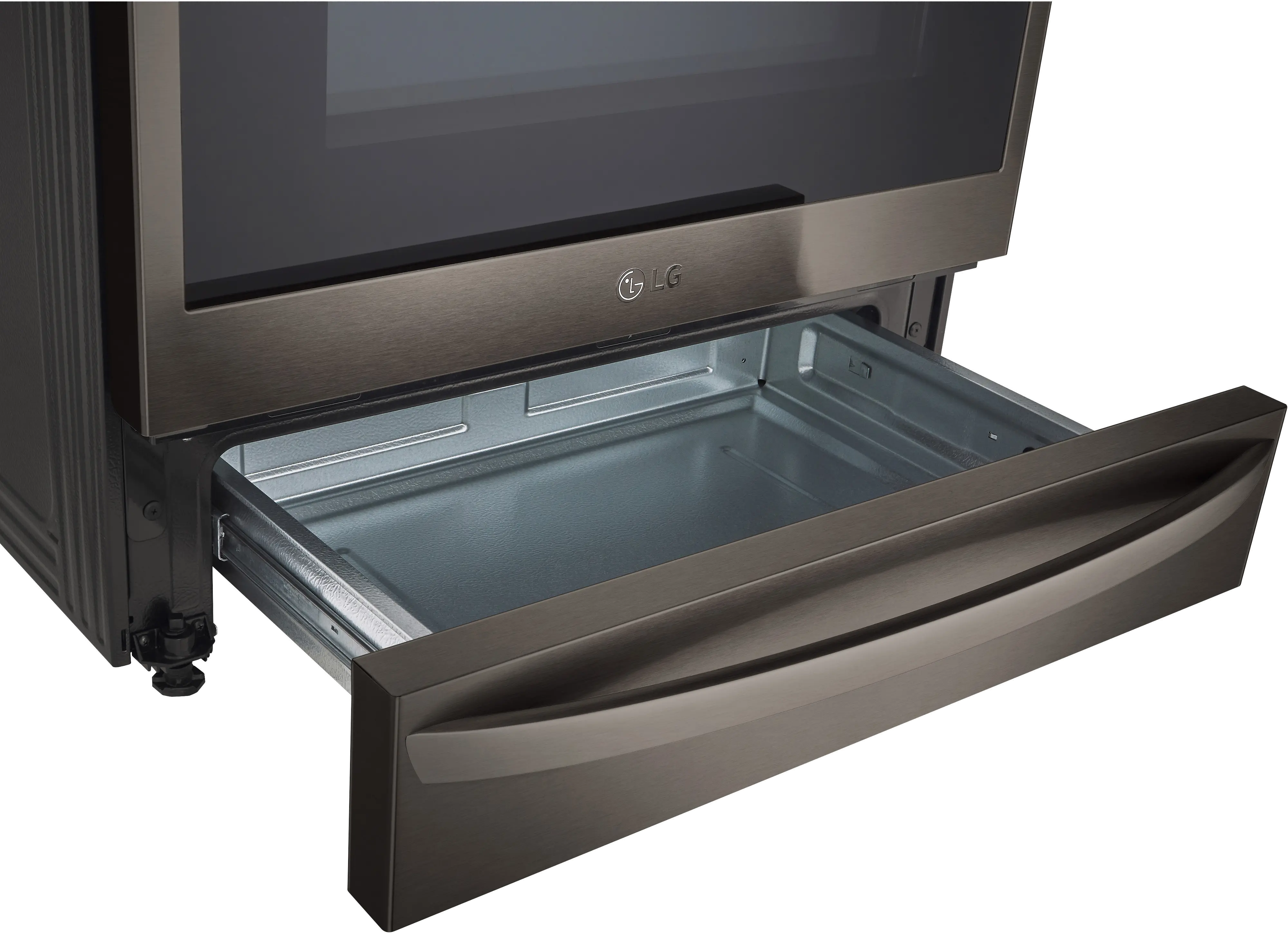 LSEL6337D LG 30 Inch Smart Electric Range with InstaView Window - 6.3 cu. ft., Black Stainless Steel-9