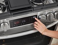 LSGL6335F LG Gas InstaView Range with Air Fry - Black Stainless Steel-7