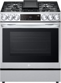 LSGL6335F LG Gas InstaView Range with Air Fry -Stainless Steel