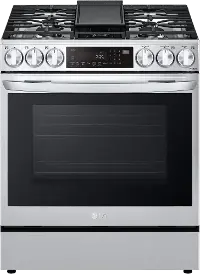 LSGL6335F LG Gas InstaView Range with Air Fry -Stainless Steel