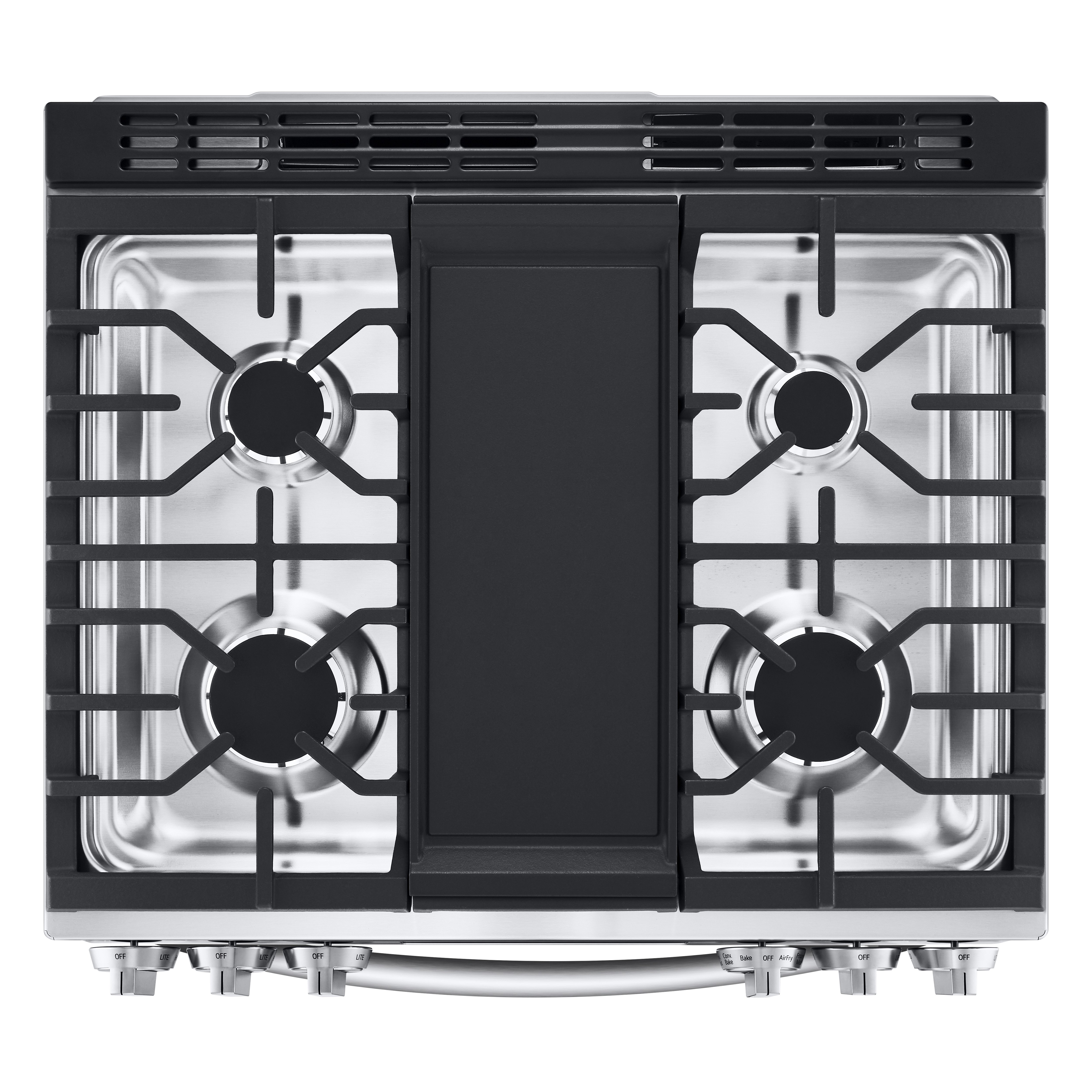 LSGL6335F LG Gas InstaView Range with Air Fry -Stainless Steel-4
