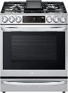 LSGL6337F LG Gas InstaView Range with Air Fry - Stainless Steel