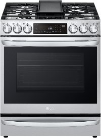 LSGL6337F LG Gas InstaView Range with Air Fry - Stainless Steel