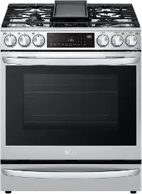 LSGL6337F LG Gas InstaView Range with Air Fry - Stainless Steel