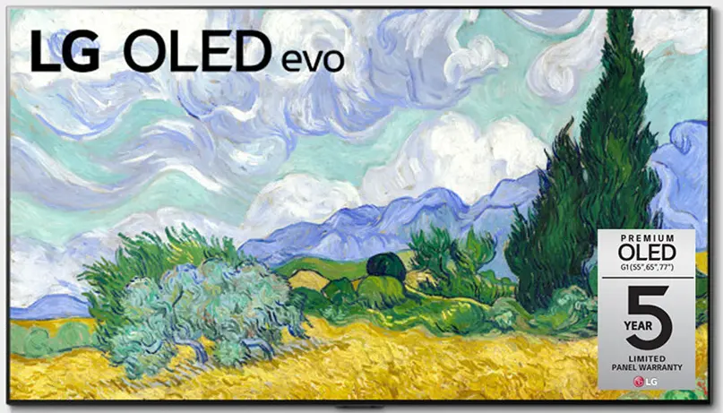 OLED77G1PUA LG 77 G1PUA Series OLED Evo Gallery 4K Smart TV-2