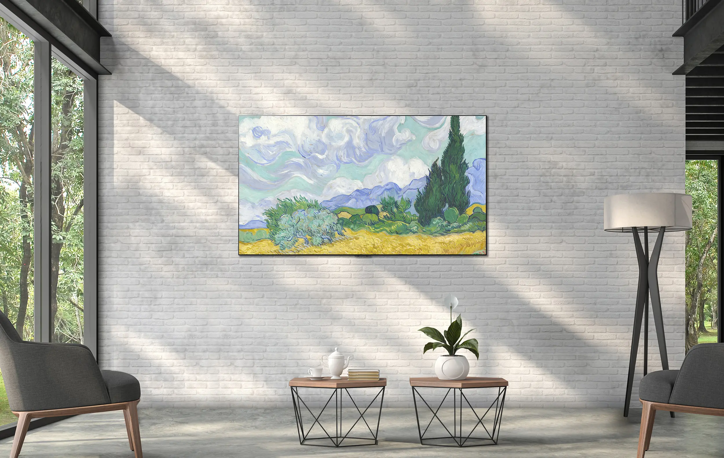 OLED77G1PUA LG 77 G1PUA Series OLED Evo Gallery 4K Smart TV-5
