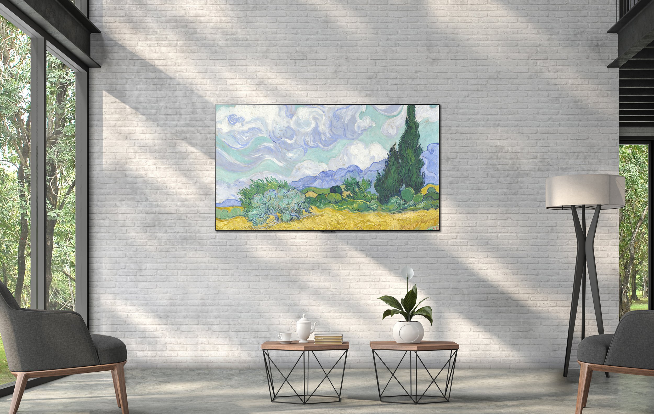 OLED55G1PUA LG 55 G1PUA Series OLED Evo Gallery 4K Smart TV-5