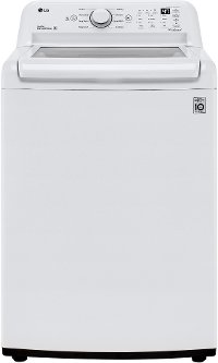 WT7005CW LG 4.3 cu. ft. Mega Capacity Top Load Washer with 4-Way Agitator & TurboDrum Technology - 4.3 cu. ft. White-1