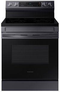 NE63A6311SG Samsung 30 Inch Electric Range - 6.3 cu. ft. Black Stainless Steel