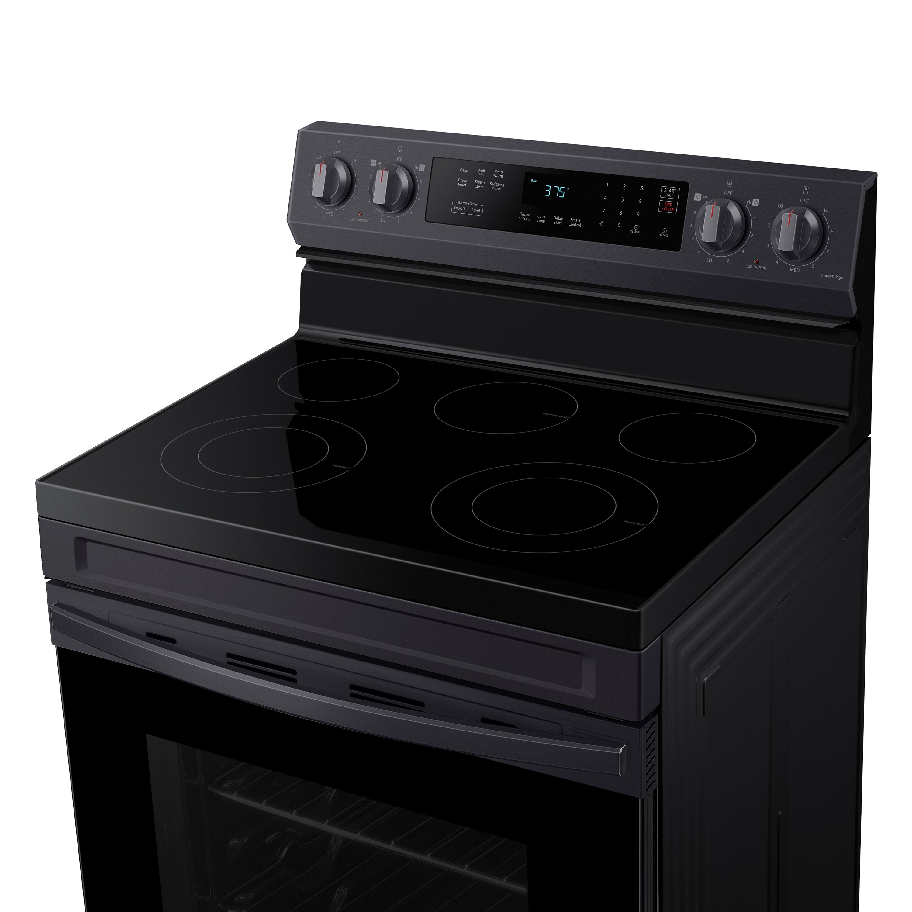 NE63A6311SG Samsung 30 Inch Electric Range - 6.3 cu. ft. Black Stainless Steel-5