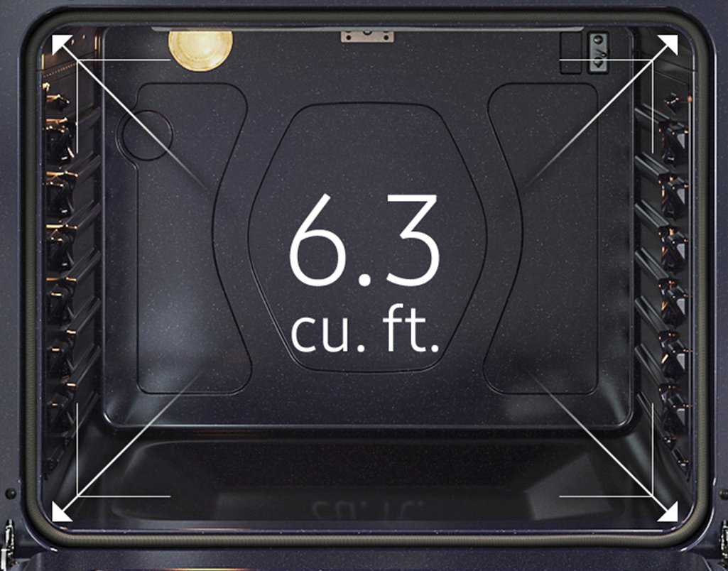 NE63A6311SG Samsung 30 Inch Electric Range - 6.3 cu. ft. Black Stainless Steel-7