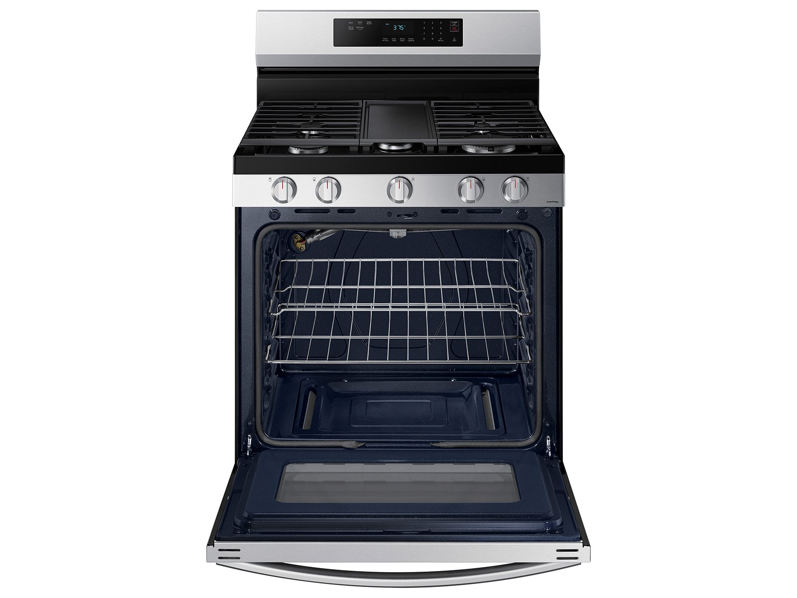 NX60A6311SS Samsung 30 Inch Gas Range with WiFi - 6 cu. ft. Stainless Steel-6