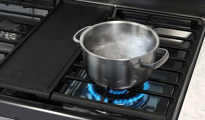 NX60A6311SS Samsung 30 Inch Gas Range with WiFi - 6 cu. ft. Stainless Steel-7