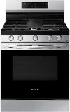 NX60A6311SS Samsung 6 cu ft Gas Range - Stainless Steel