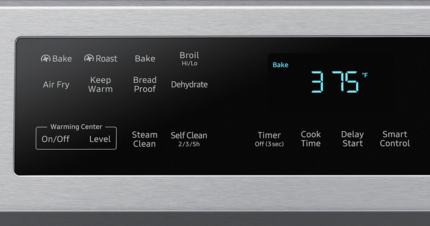 NE63A6511SS Samsung 30 Inch Electric Range with Convection and Air Fry - 6.3 cu. ft. Stainless Steel-6