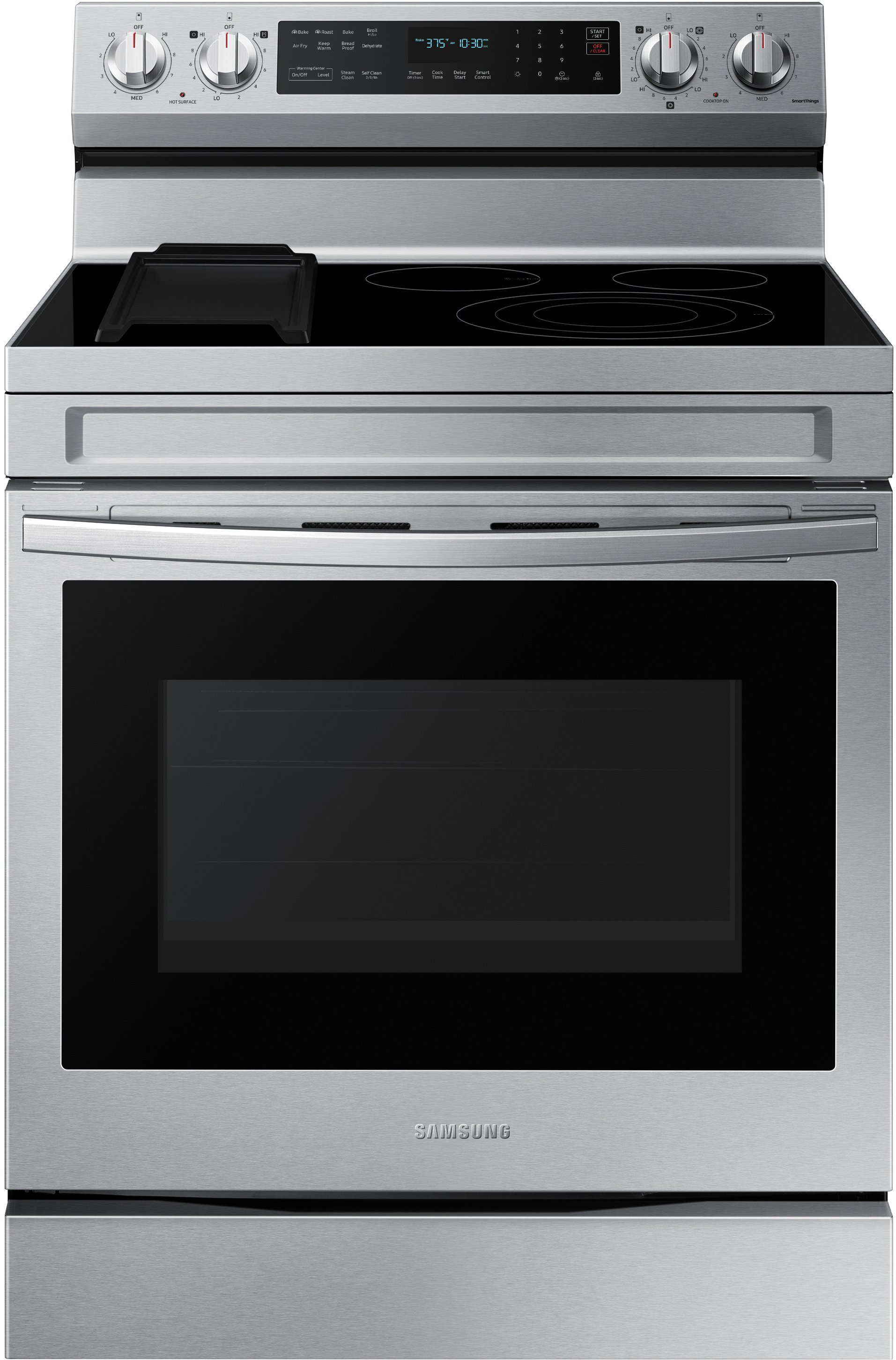 NE63A6711SS Samsung 30 Inch Electric Range with Convection and Air Fry - 6.3 cu ft Stainless Steel-1