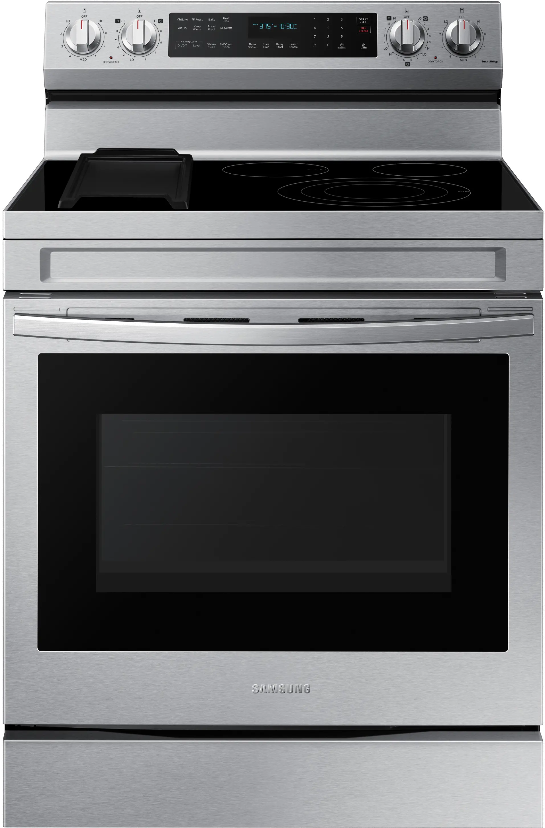 NE63A6711SS Samsung 30 Inch Electric Range with Convection and Air Fry - 6.3 cu ft Stainless Steel-1