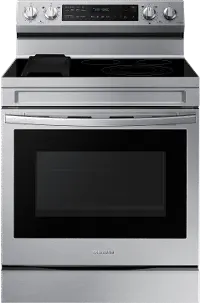NE63A6711SS Samsung 30 Inch Electric Range with Convection and Air Fry - 6.3 cu ft Stainless Steel