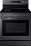 NE63A6711SG Samsung 30 Inch Electric Range with Convection and Air Fry - 6.3 cu. ft. Black Stainless Steel