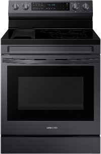 NE63A6711SG Samsung 30 Inch Electric Range with Convection and Air Fry - 6.3 cu. ft. Black Stainless Steel